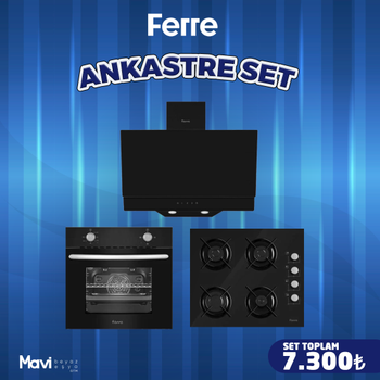 Ferre Black Lizbon Cam Ankastre Set 2002 TC - B 2140 CE - D003