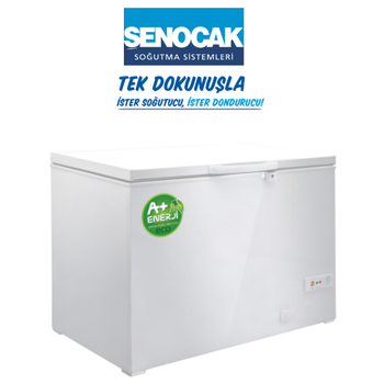 enocak D370 Dual DF Joker Sandk Tipi 280 Lt. Derin Dondurucu
