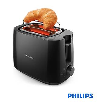 Philips HD2581/90 Siyah Ekmek Kzartma Makinesi