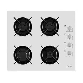 FERRE Grande Beyaz Cam Ankastre Set 8001 - B 2140 CE - D017