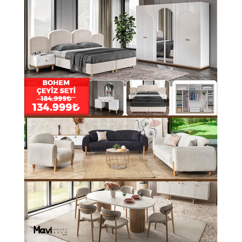 Bohem �eyiz Paketi