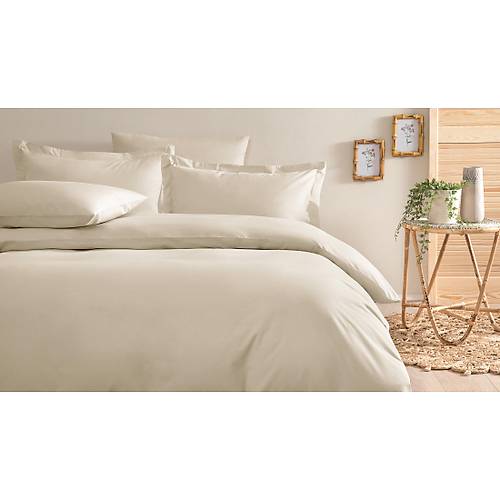 Puffy Naturalis Bej Nevresim Takm 220x230