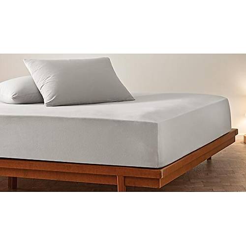 Puffy Feel Gri Lastikli araf 100x200 Tek Kiilik