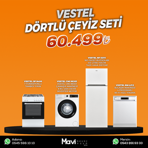 Vestel Drtl eyiz Seti Set 27