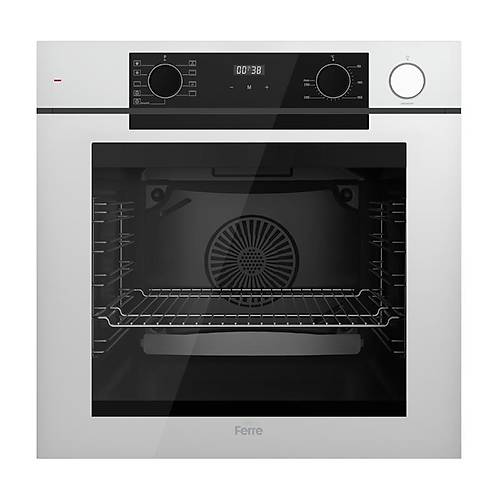 Ferre QEP64CB Beyaz Steam Ankastre F�r�n