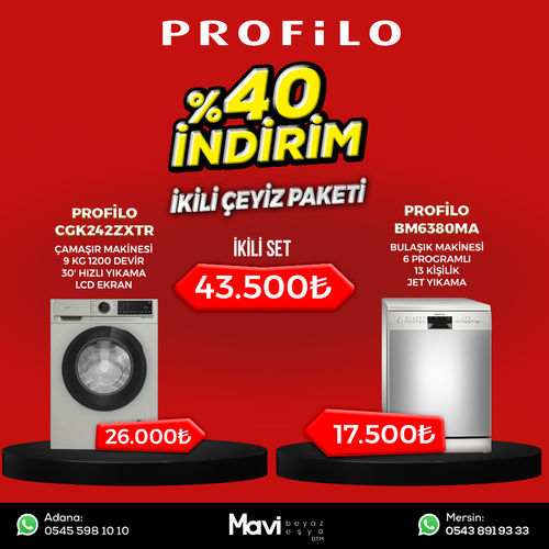 Profilo �kili �eyiz Seti 24