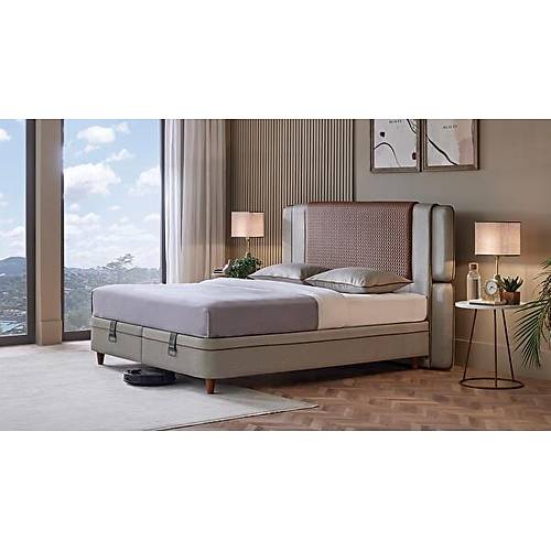 Puffy Bamboo Pedic 3'l Set 160x200 Yatak Baza Balk
