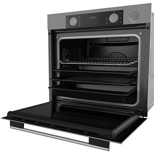 Ferre QEP64CPR Gri Steam Ankastre F�r�n