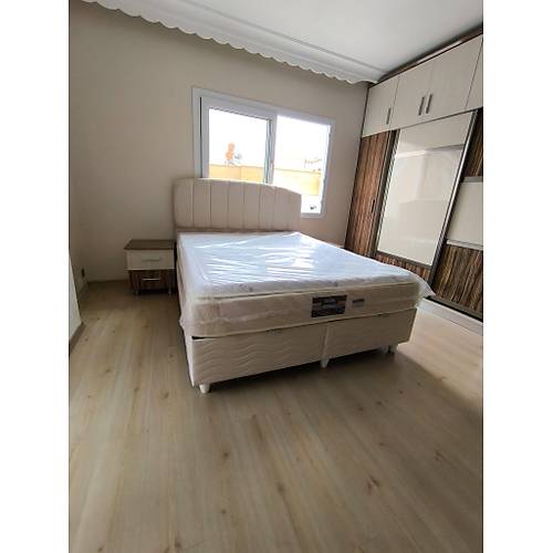 Mango 160x200 Yatak Baza Ba�l�k Krem Renk