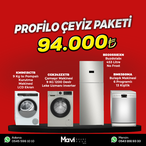 Profilo �eyiz Paketi Set 34