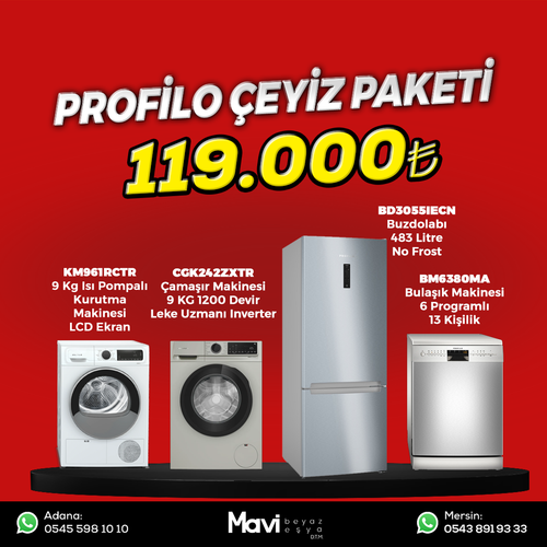 Profilo �eyiz Paketi Set 32