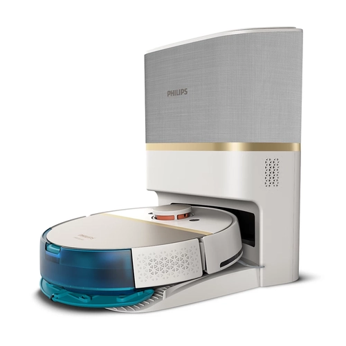 Philips HomeRun Aqua XU7100/02 p stasyonlu Akll Robot Sprge