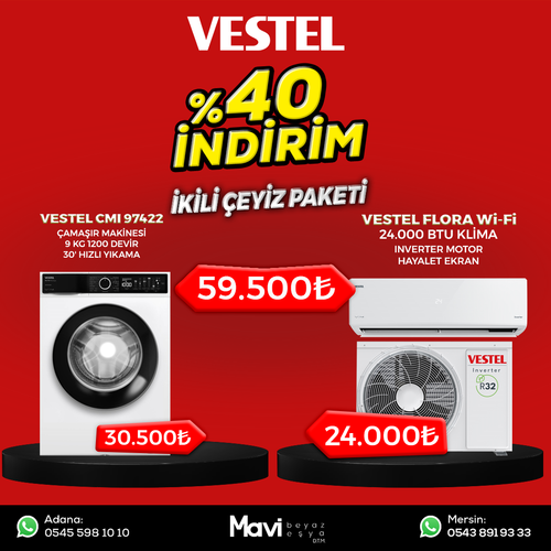 Vestel �kili �eyiz Seti Set 05