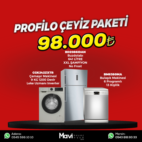Profilo �eyiz Paketi Set 33