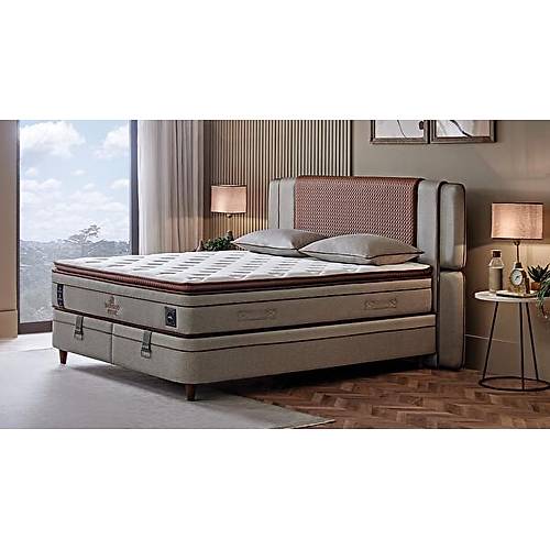 Puffy Bamboo Pedic 3'l Set 160x200 Yatak Baza Balk