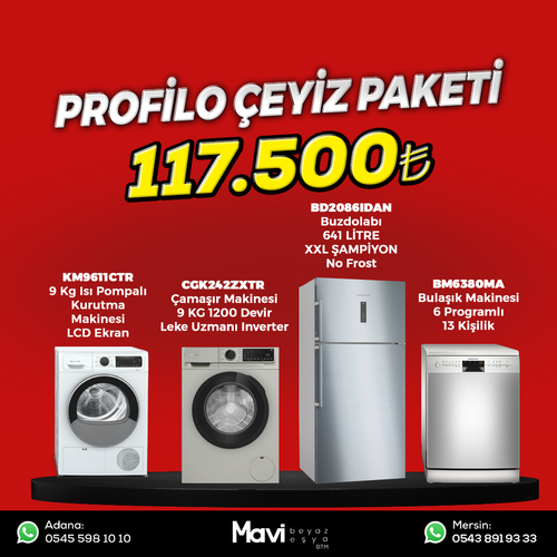 Profilo �eyiz Paketi Set 34