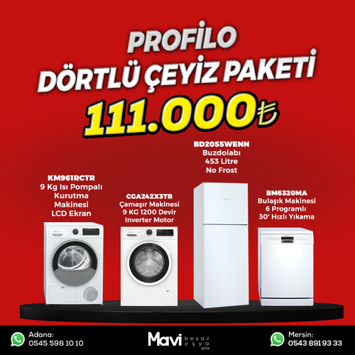 Profilo �eyiz Paketi Set 25