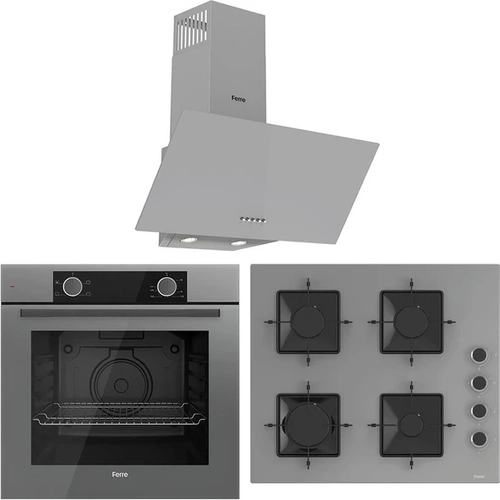 Ferre Smart Gri Ankastre Set