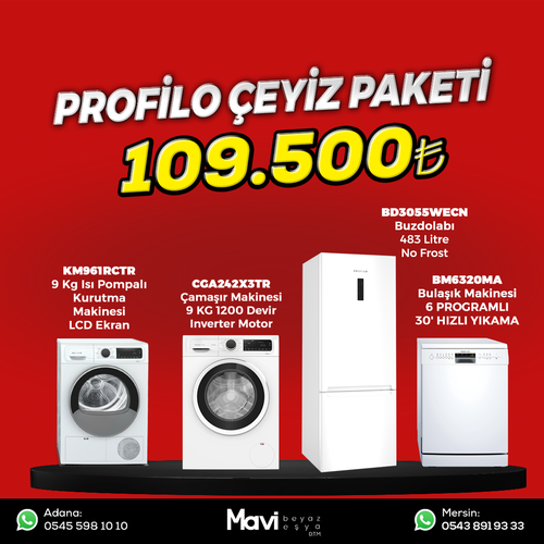 Profilo �eyiz Paketi Set 30