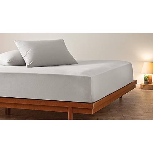 Puffy Feel Gri Lastikli araf 100x200 Tek Kiilik