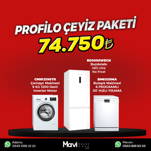 Profilo �eyiz Paketi Set 3