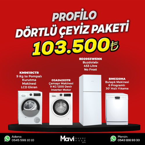 Profilo �eyiz Paketi Set 25