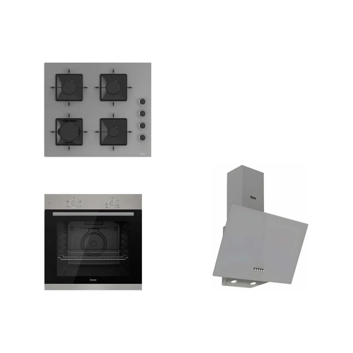 Ferre Pure Gri Ankastre Set