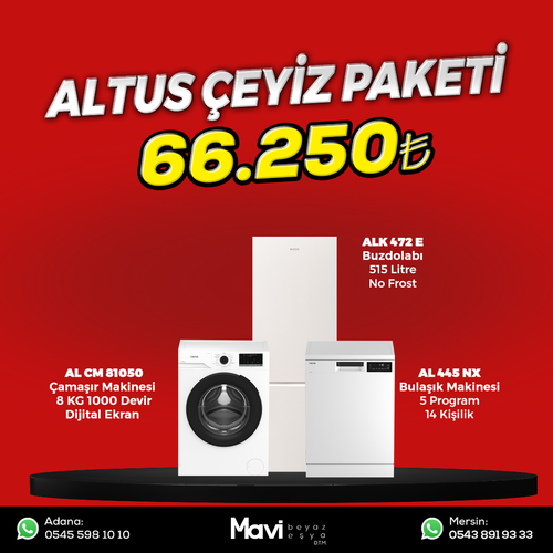 Altus �eyiz Paketi SET 4