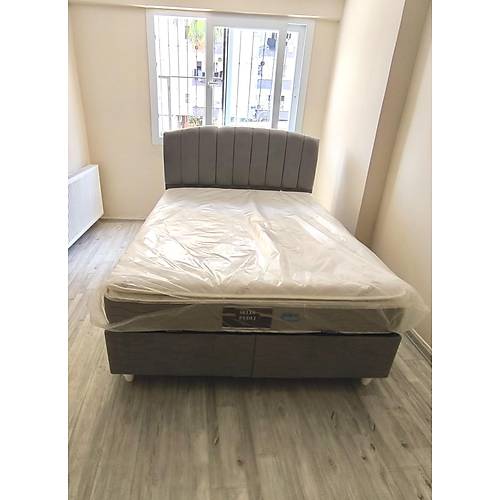 Mango 160x200 Yatak Baza Ba�l�k Gri Renk