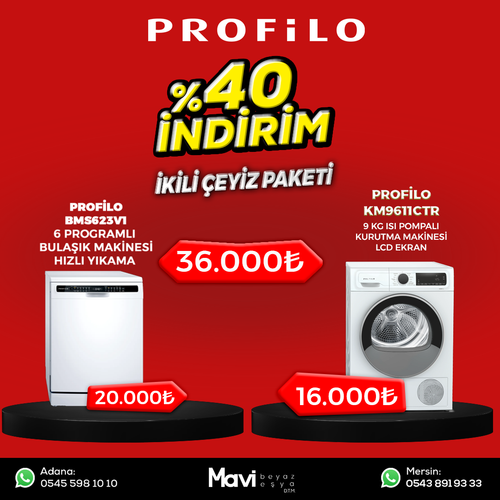 Profilo �kili �eyiz Seti 22