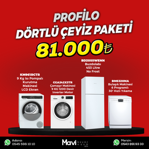 Profilo �eyiz Paketi Set 25