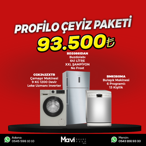 Profilo �eyiz Paketi Set 33