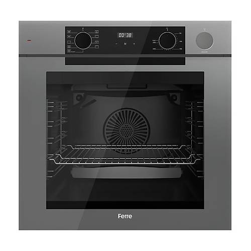 Ferre QEP64CPR Gri Steam Ankastre F�r�n