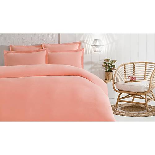 Puffy Naturalis Terracotta Nevresim Takm 220x230