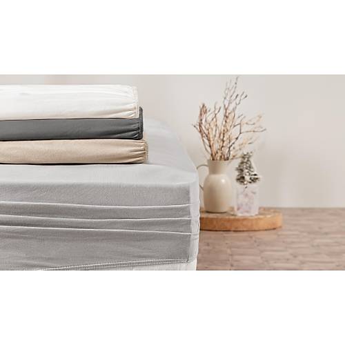 Puffy Feel Gri Lastikli araf 100x200 Tek Kiilik