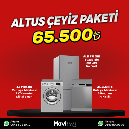 Altus �eyiz Paketi SET 3