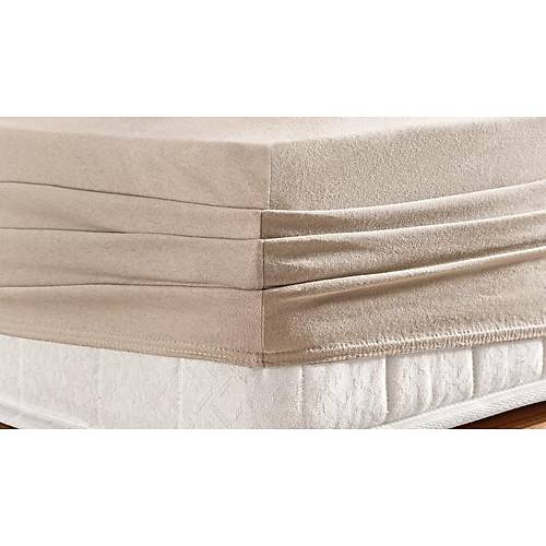 Puffy Feel Bej Lastikli araf 100x200 Tek Kiilik