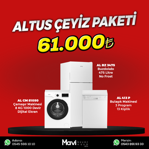 Altus �eyiz Paketi SET 1