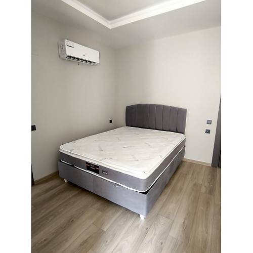 Mango 160x200 Yatak Baza Ba�l�k Gri Renk