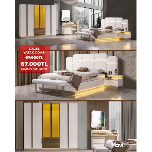 Gazel Yatak Odas� Tak�m�