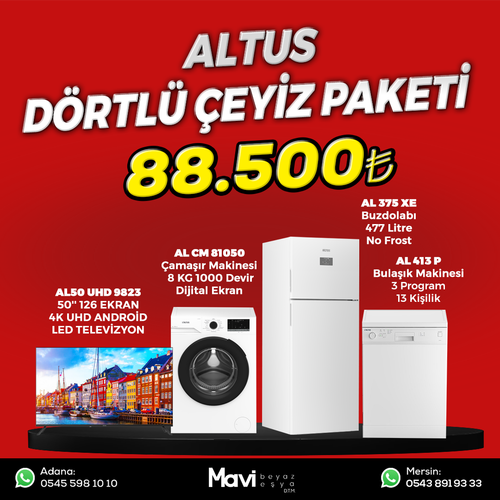 Altus �eyiz Paketi SET 13