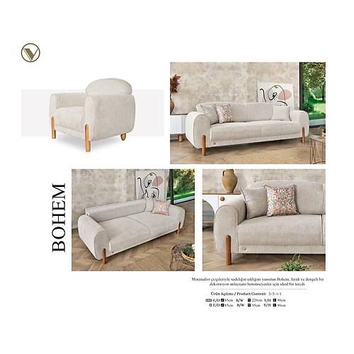 Bohem Koltuk Tak�m�