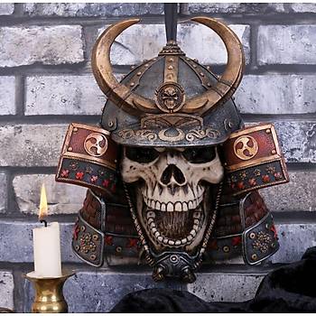 Nemesis Kabuto Skull 26cm Dekoratif Kurukafa