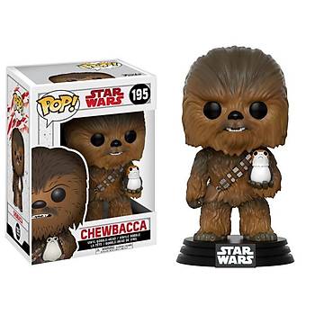 Funko POP Star Wars E8 The Last Jedi Chewbacca With Porg