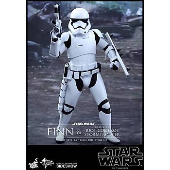 Finn and First Order Riot Control Stormtrooper