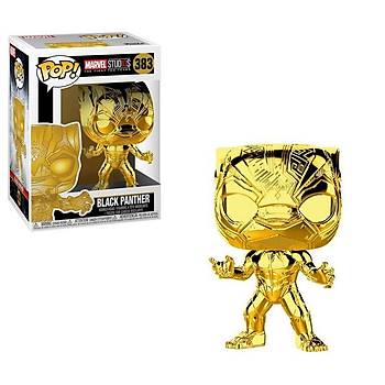 Funko POP Marvel Studios 10 - Black Panter (Chrome)