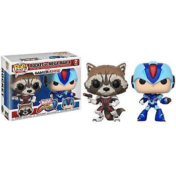 Funko POP 2-Pack Capcom Vs. Marvel Rocket Vs MegaMan X