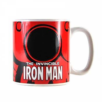 Marvel Heat Changing Mug - (Iron Man)