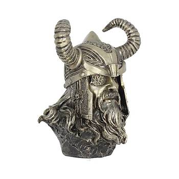 Odin Bust 21.5cm Dekoratif Savaşcı