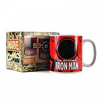 Marvel Heat Changing Mug - (Iron Man)